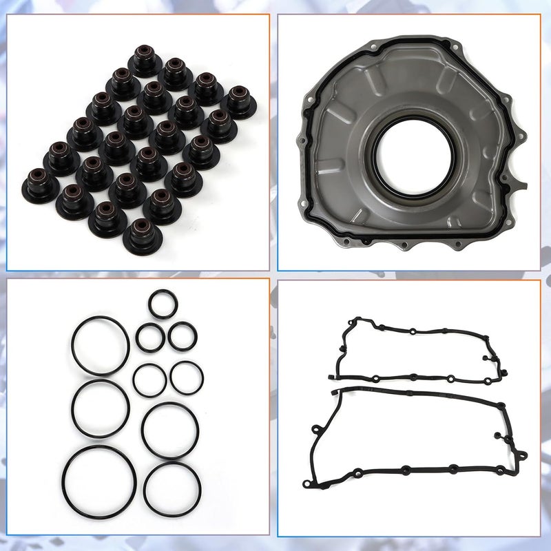 DINGKA طقم حشوات رأس أسطوانة المحرك AJ126 306PS يناسب جاكوار F-Pace 17-20/ XE 16-19/ XJ 14-19، 14-19 لاند روفر ديسكفري/ رينج روفر 3.0L V6 استبدال OE AJ126 306PS - Image 4